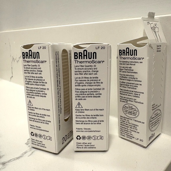 Braun thermometer  Lens Filters - Picture 2 of 5